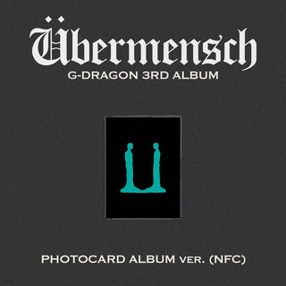 G-Dragon - 3RD Album [Übermensch] (Photocard Album Ver) - Koreabe
