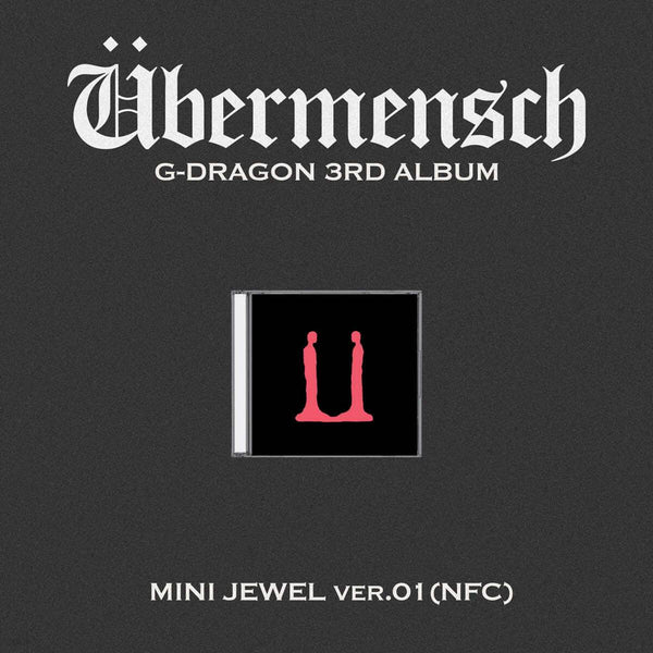 G-Dragon - 3RD Album [Übermensch] (Mini Jewel Verb.1) (NFC) – Koreabe