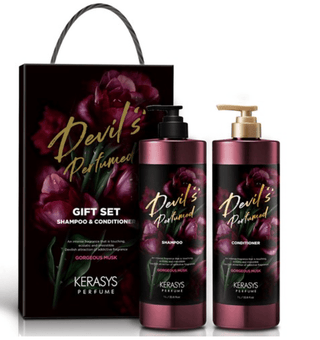 Kerasys - Devil Perfume Edition Shampoo 1000ml + Conditioner 1000ml - Koreabe
