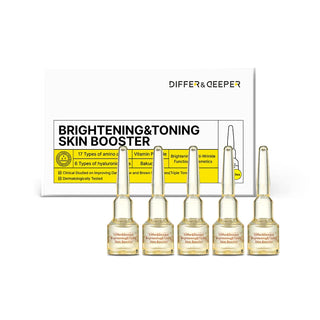 Differ & Deeper - Brightening Toning Skin Booster 5ea
