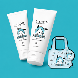 Lagom - Cellup Micro Foam Cleanser 120ml + 120ml (Sanrio Ver)