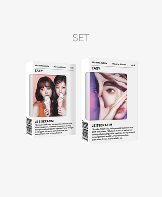 Le Sserafim - 3rd Mini Album 'Easy' (Weverse Albums Ver) Set - Koreabe