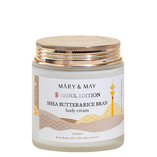 Mary & May - Shea Butter & Rice Bran Body Cream 250ml