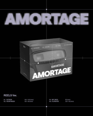 JISOO - Mini Album (AMORTAGE) (REELS Ver.) - Koreabe