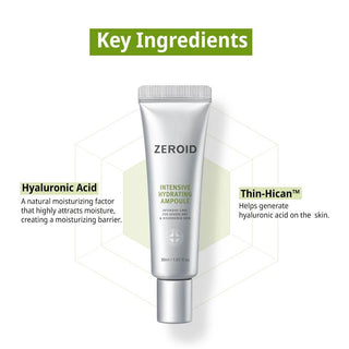 Zeroid - Intensive Hydrating Ampoule 30ml - Koreabe