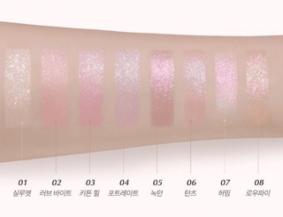 WakeMake - Glitz Longwear Stick Shadow 1+1 - 8 Colors - Koreabe