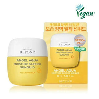Beyond - Angel Aqua Moisture Barrier Sunquid SPF50+ PA++++ 50ml - Koreabe