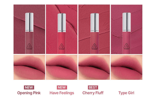 3CE - Hazy Pink Collection - 10 Colors - Koreabe