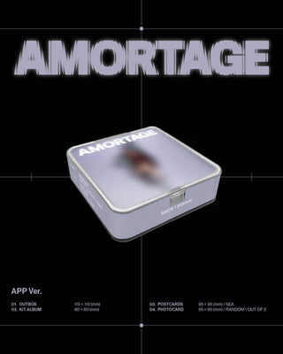 JISOO - Mini Album (AMORTAGE) (APP.Ver.) - Koreabe