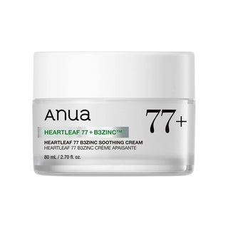 Anua - Heartleaf 77 + B3zinc Cream 80ml