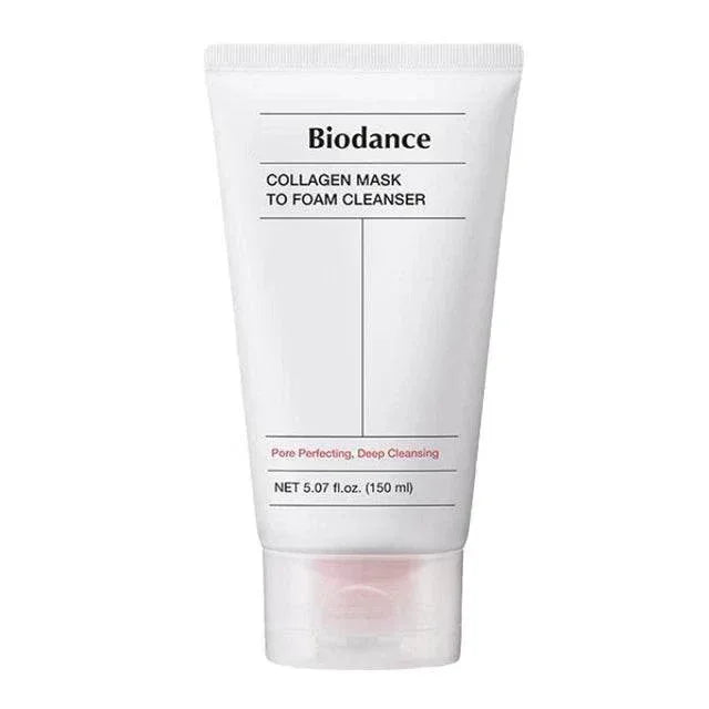 Biodance Collagen Mask to Foam Cleanser
