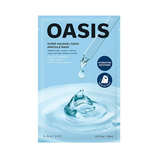 S Nature - Super Aquagel Oasis Ampoule Mask 10ea