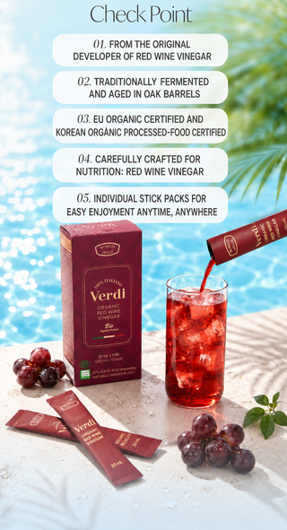 Grain On - Casa Verdi Organic Red Vinegar Stick 14ea
