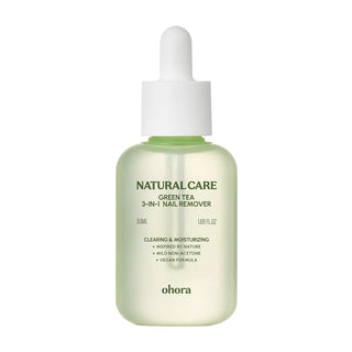 Ohora - Natural Care Green Tea 3 In 1 Nail Remover 50ml