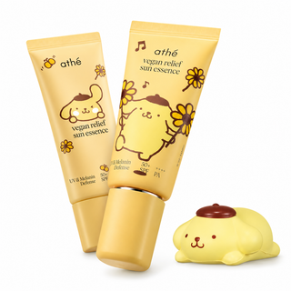 Athe - Vegan Relief Sun Essence UV Melanin 50ml + 35ml (Pompompurin)