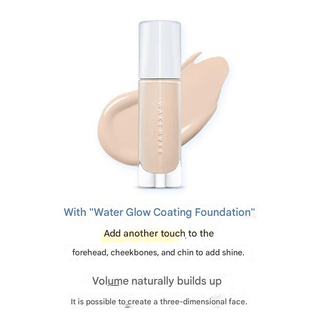 WakeMake - Water Glow Coating Foundation 30ml - 4 Colors - Koreabe
