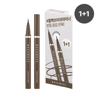 WakeMake - Any Proof Eyeliner 1+1 - 3 Colors - Koreabe