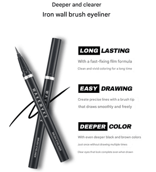 WakeMake - Any Proof Eyeliner 1+1 - 3 Colors - Koreabe