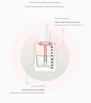 WakeMake - Strong Growth Double Caring Serum 10g - Koreabe