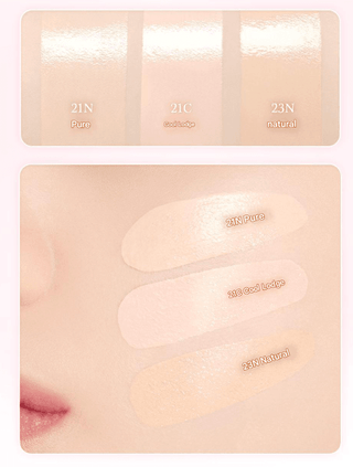 Dasique - Water Dewy Gel Cushion Sweet Heart Collection 15g - 3 Colors - Koreabe