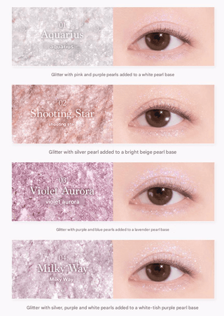 Dasique - Starry Night Shadow Palette 2.3g - 2 Colors - Koreabe