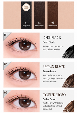 Romand - Han All Faux Lash Mascara - 4 Colors