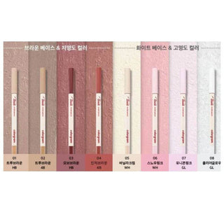 Colorgram - Sketch Sculpt Pencil 1+1 - 8 Colors - Koreabe