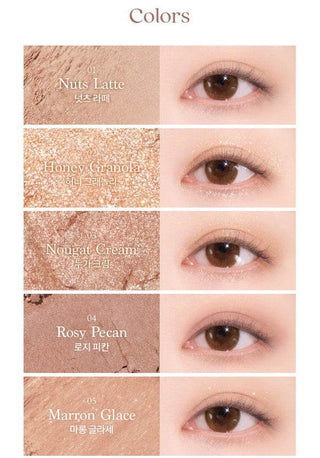 Dasique - Muted Nuts Palette Collection - 2 Colors - Koreabe