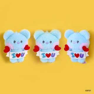 BT21 minini doll key ring [All Love / I LOVE YOU] - KOYA - Koreabe