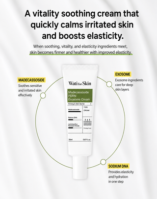 Wati For Skin - Madecassoside PDRN Exosome Cream 20ml