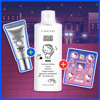 S Nature - Aqua Oasis Toner 300ml (Sanrio Ver)