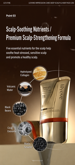 Lilyeve - Exosome Brush Shot Gold Ampoule 3x 140ml