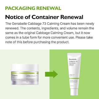 Genabelle - Cabbage 74 Calming Cream 50ml