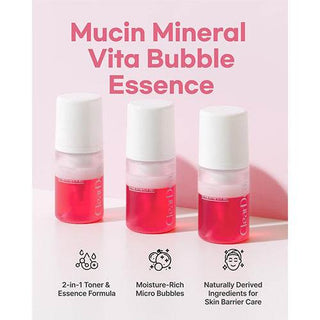 Cleardea - Mucin Mineral Vita Bubble First Essence 60ml - Koreabe