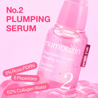 Numbuzin - Rose PDRN Collagen Plumping Serum 30ml