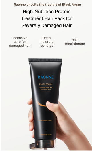 Raonne - Black Argan Ampoule Shot DX Treatment Pack 250ml