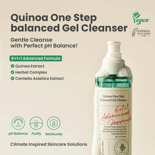 Axis-Y - Quinoa One Step Balanced Gel Cleanser 180ml - Koreabe