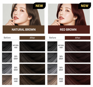 Jsoop - Professional Gray Cover Up Hair Dye Dark Brown 225ml - 4 Colors