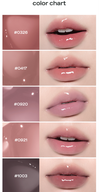 Glow - Diamond Tinted Lip Oil - 5 Colors