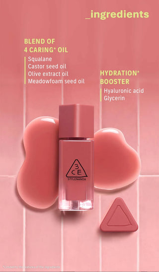 3CE - Gummy Oil Tint - 5 Colors