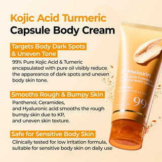 Dr Melaxin - Kojic Acid Turmeric Capsule Cream 200ml