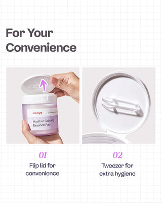 Manyo - Heather Calming Essence Pad 60ea