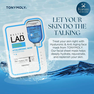 Tonymoly - Hyaluronic Acid Hydrating Mask 2ea (Welcome Gift!) (Free At Checkout) - Koreabe