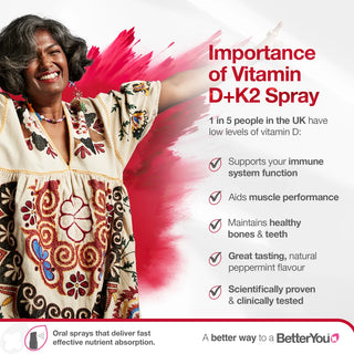 BetterYou - Vitamin D + K2 Daily Oral Spray 12ml