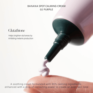 Shaishaishai - Banana Purple Spot Calming Cream 15g - Koreabe