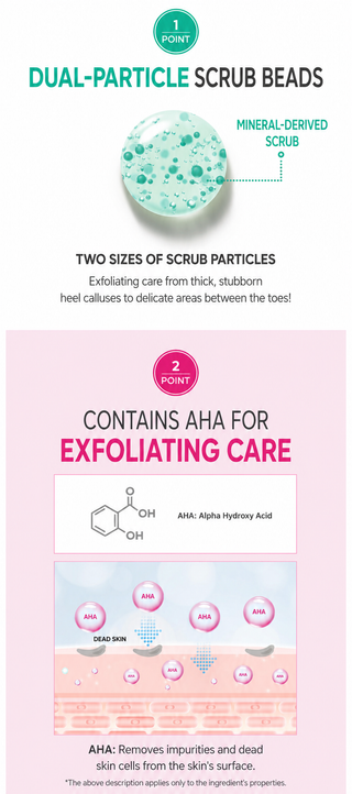 On The Body - Cotton Foot Exfoliating Peeling Scrub 150ml