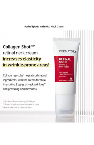 Dermatory - Retinal Spicule Wrinkle & Neck Cream 50ml
