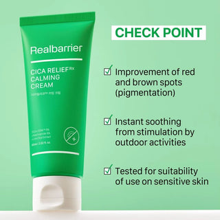 Realbarrier - Cica Relief Rx Calming Cream 60ml