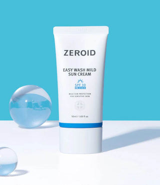 Zeroid - Easy Wash Mild Sun Cream 50ml - Koreabe