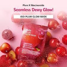 Isoi - Plum Glow Mask 5ea